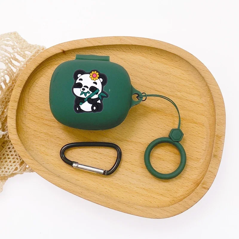 Cute Panda case For Haylou GT6 Case Cute Silicone Earphones Cover for Haylou gt6 case hearphone box