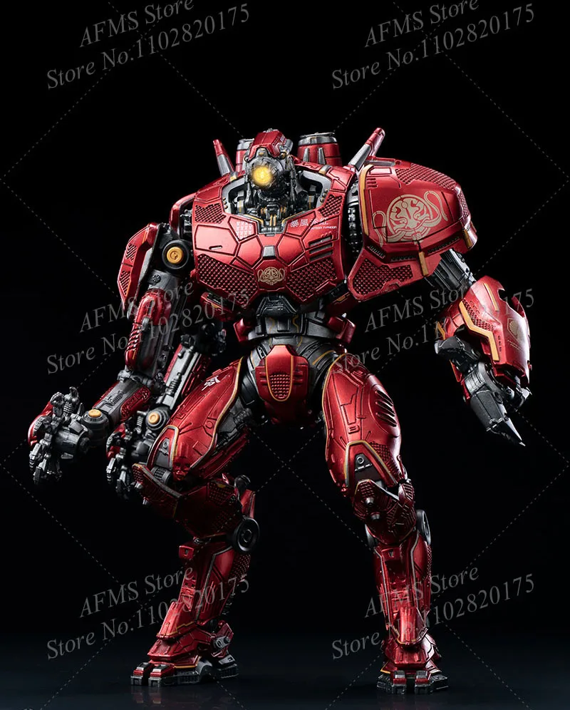 20Cm Robot Krijger Mech Storm Crimson Mech Creatie Mobiele Pvc Actiefiguurmodel Beste Fans Collectie Cadeau