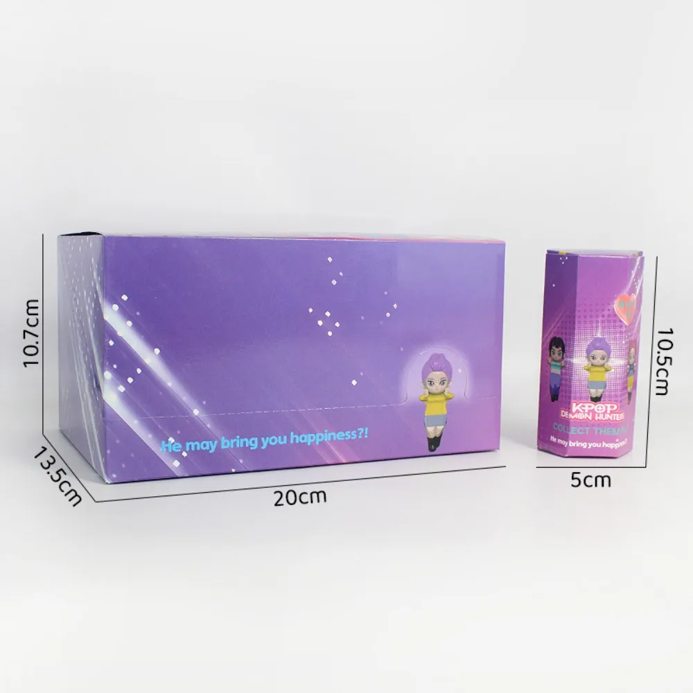 Koreaanse K Pop Demon Hunters Blind Box Huntrix Anime Figuur Kawaii Telefoon Ornament Mystery Surprise Bag Collectible Cadeau voor fans