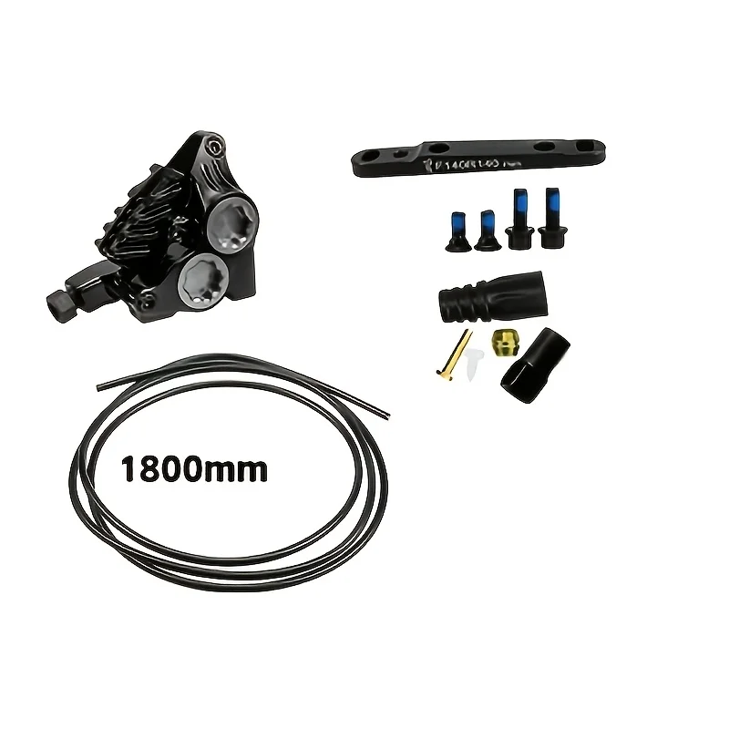 Flat Mount Caliper, Road Hydraulic Brake, For ICE-TECH Pads, For BMX Raceing, For Full CNC Lightweight