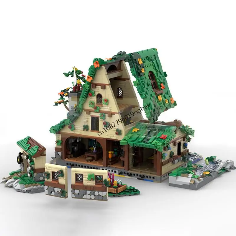 3059 pçs jogo filme série de fantasia moc herbalista modelo de construção diy ideia criativa criança natal brinquedo montagem quebra-cabeça presente aniversário