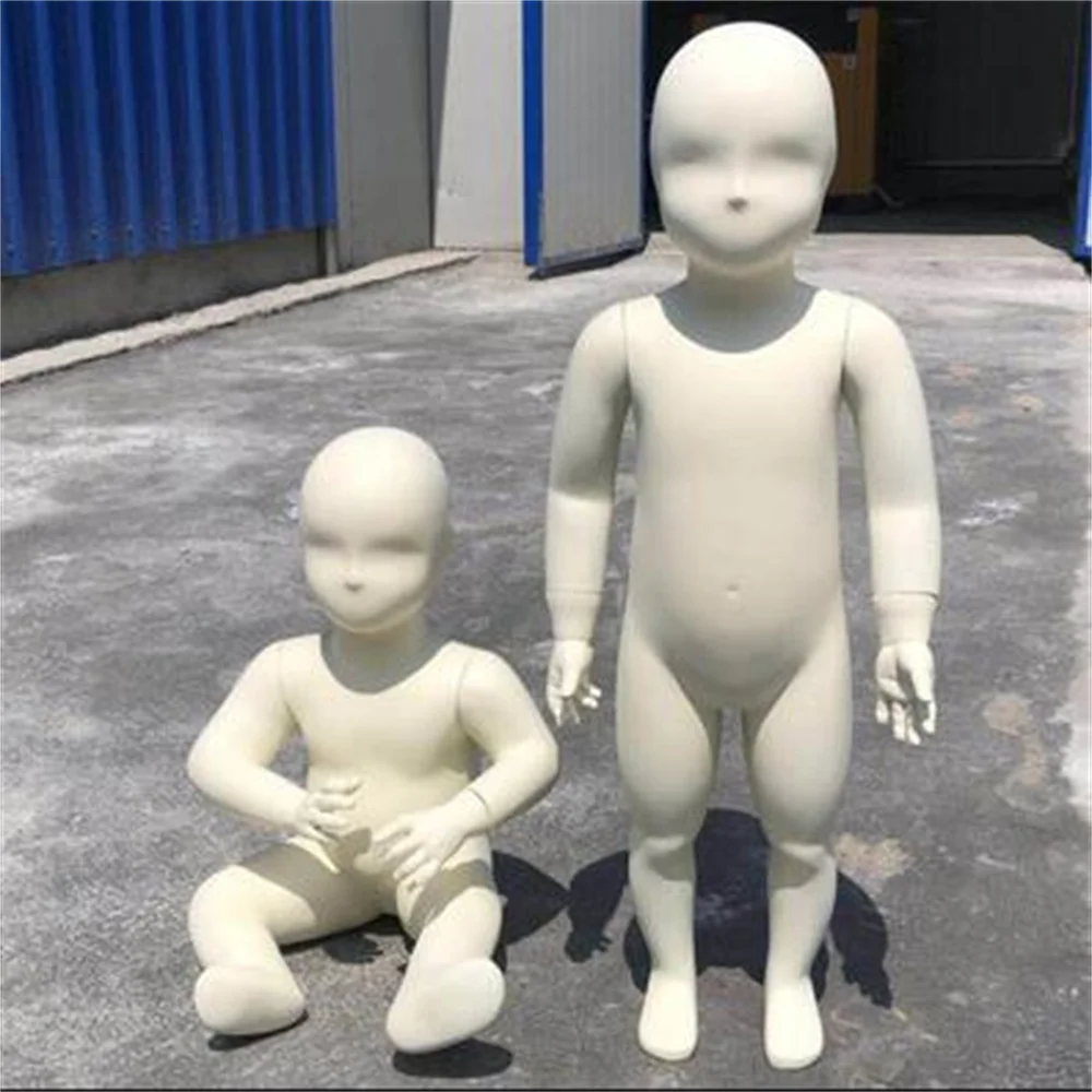 Children's Plastic Sewing Mannequins, Body Models Props, Clothing, Wedding Display Chassis, Iron Base, Dance Skirt, E039, 4Style