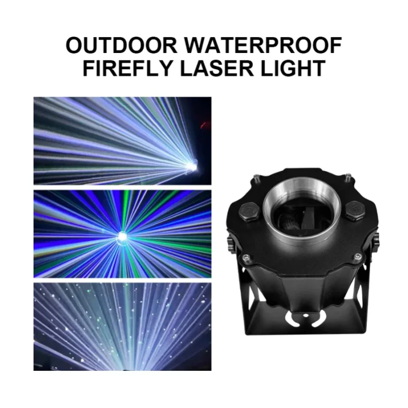 Outdoor Wasserdichter IP65 Firefly-Effekt-Projektor RGBW Landschaftsbeleuchtung für Garten Weihnachtsbaum Hof Feiertagslampe