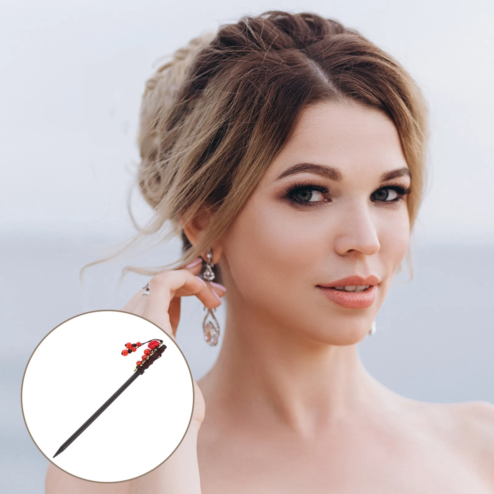 

Retro Chinese Hairpin Durable Material Women Hair Accessory for Different Occasions DIY Hairstyle Gift Women Hairpin
