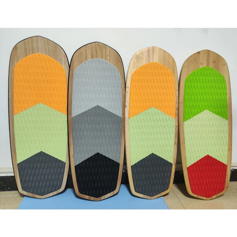 Non-powered Standing Water Skis EPS Foam All Wood Surfboard Water Sports Balance Fiberglass Pedal Board