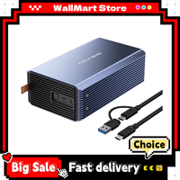 Acasis 36 TB 2.5/3.5 Inch Dual Bay External Hard Drive Enclosure Array Cabinet SATA Hard Disk Array With RAID Function USB Box