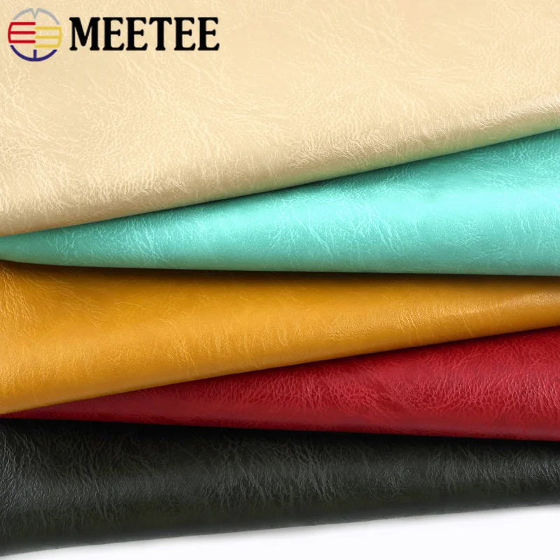 

50/100x138cm PU Faux Leather Fabric Soft Textured Sheet Cloth for Sewing Bag Sofa Handbag Fabrics DIY Handmade Craft Accessories