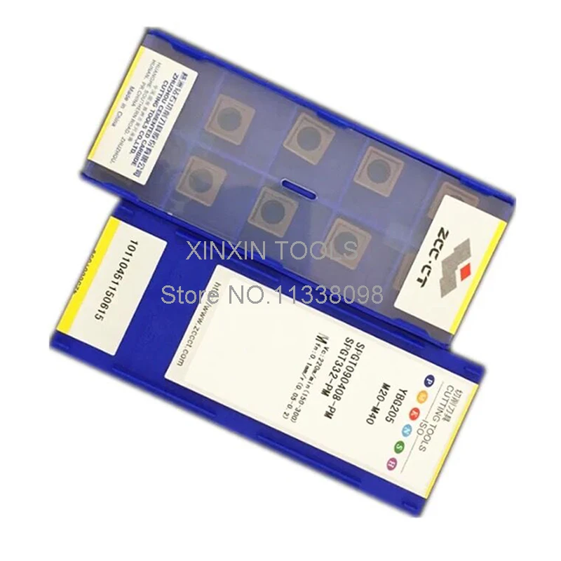 

SPGT07T308-PM YBG205, 10 шт. вставки для быстрого сверления SPGT07T308 для стали и нержавеющей стали