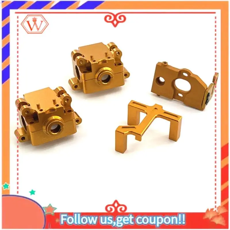 

Gold 284161 284010 284131 RC Car Parts Accessories Upgrade Wavebox Motor Mount Servo Mount