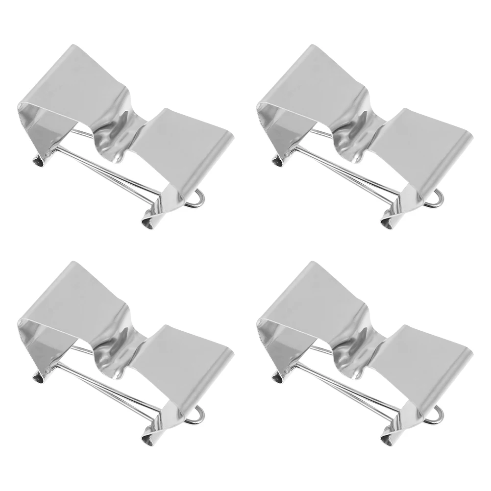 

4pcs Oil Canvas Clips Stainless Steel Long Lasting Separating Painting Clamps Wet Canvas Supplies Frame Edge Practical