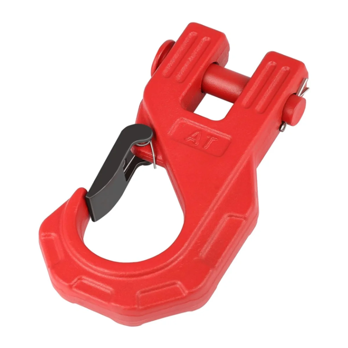 

3/8 Inch Winch Hook Heavy Duty, ATV Winch Hook, Winch Tow U-Clamp Sliding Hook for Synthetic Rope Winch Cable ATV UTV(B)