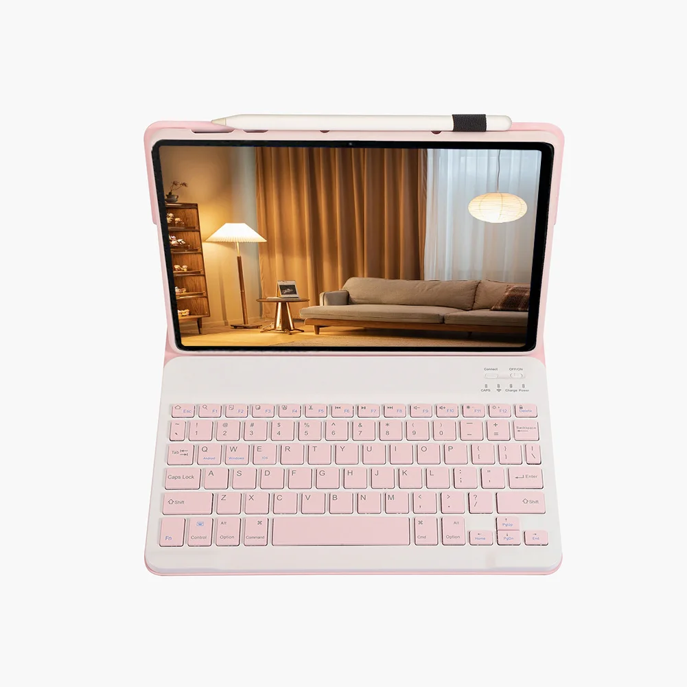 

Leleyo Tablet Keyboard Case for Lenovo Tab M10 10.1 inch Smart Cover Magnetic with Removable Wireless Bluetooth Keyboard