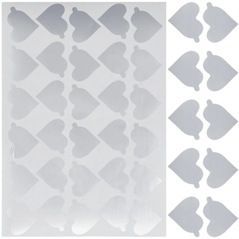 3袋 ハート型まつげパッド 使い捨てまつげ移植ホルダー エクステンション接着剤用 まつげエクステ用品