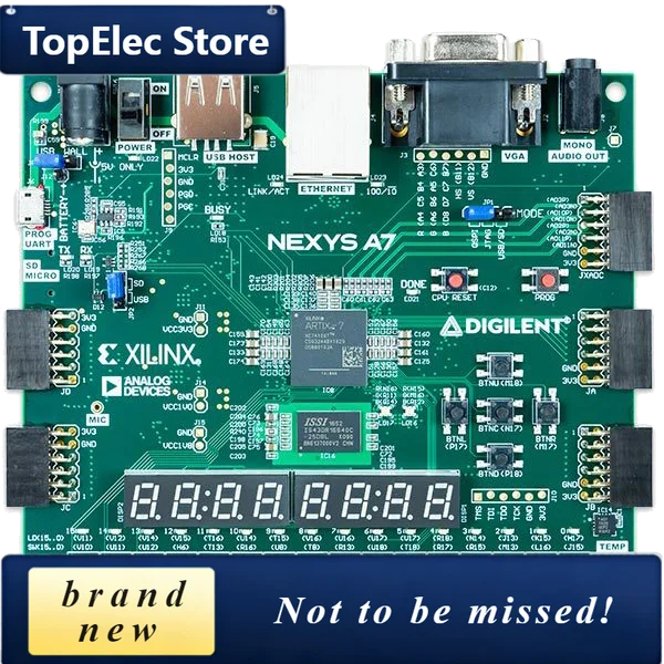 TopElec Nexys A7-100T Xilinx FPGA RISC-V Development Board XUP Digilent