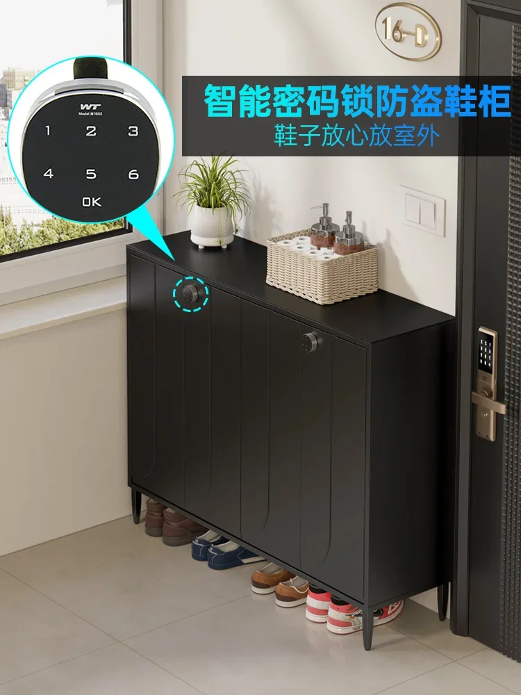 

Запираемый шкаф для обуви при входе коридора, противоугонный шкаф для обуви при входе шкафа на веранде лифта.