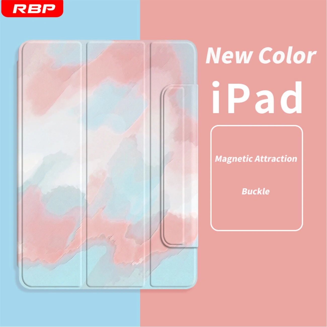 

RBP For iPad 10 10.9 inch 2022 mini 6 8.3 Slim Magnetic Protective Shell Smart Case,For iPad Air 45 Pro 11 12.9 inch tablet Case