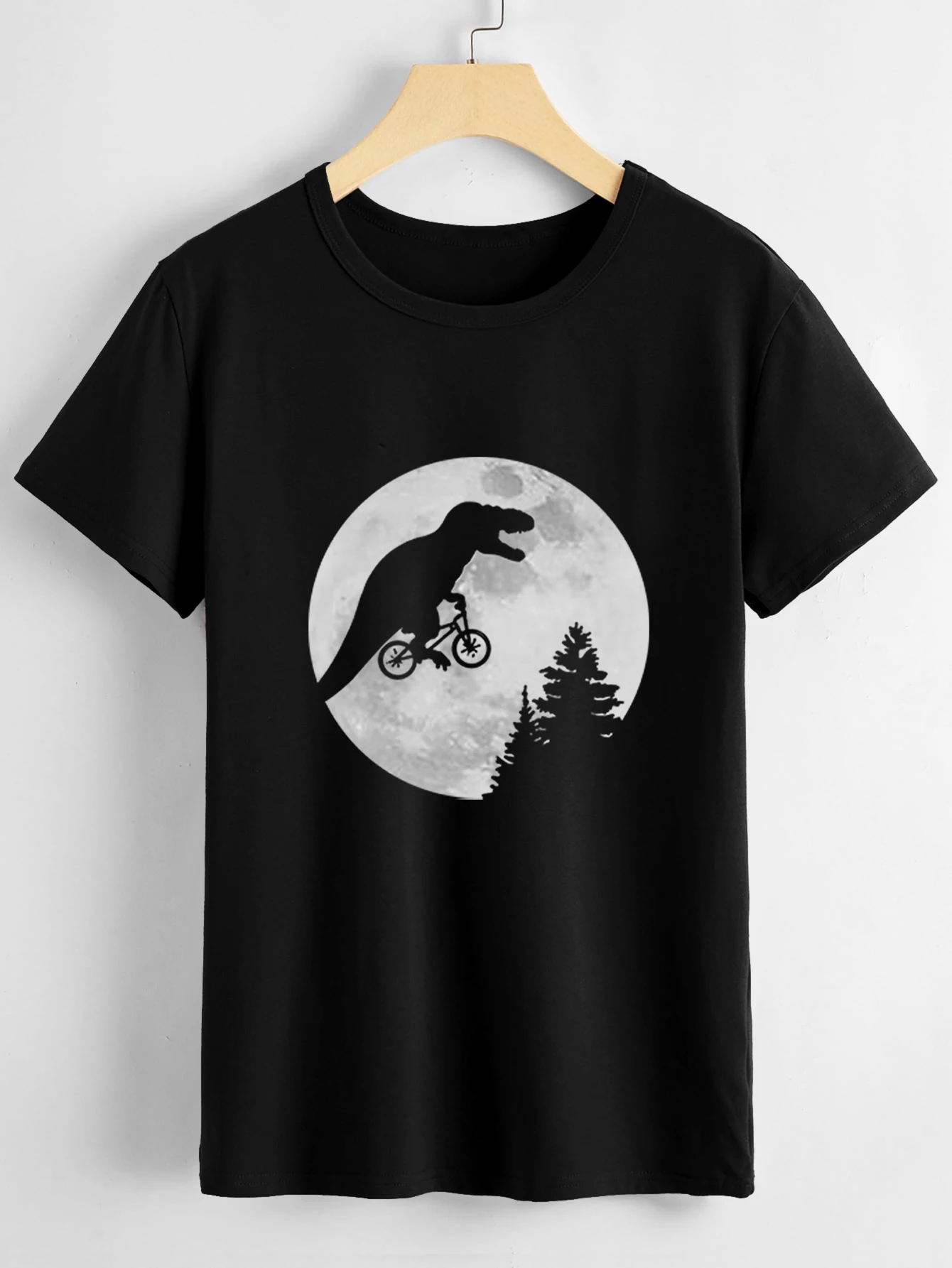 

women clothing New Sports Daily commute fashion casual hoodie Love Pineapple print T-shirt o collar street wear plus size