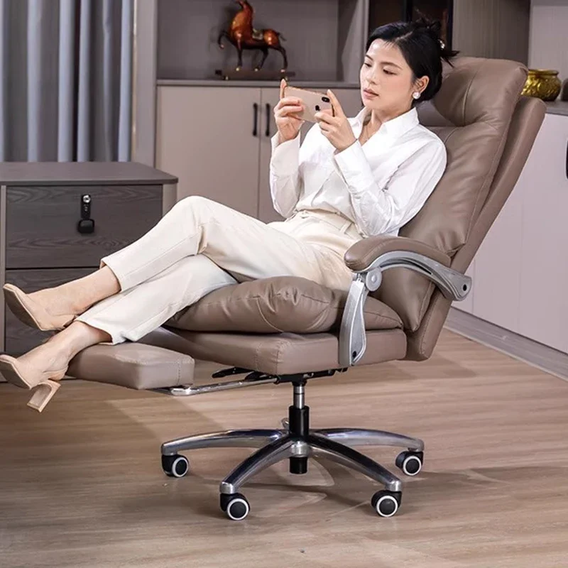 

Vanity Computer Office Chair Arm Executive Folding Lounge Office Chair Modern Ergonomic Sillas De Oficina Library Furniture