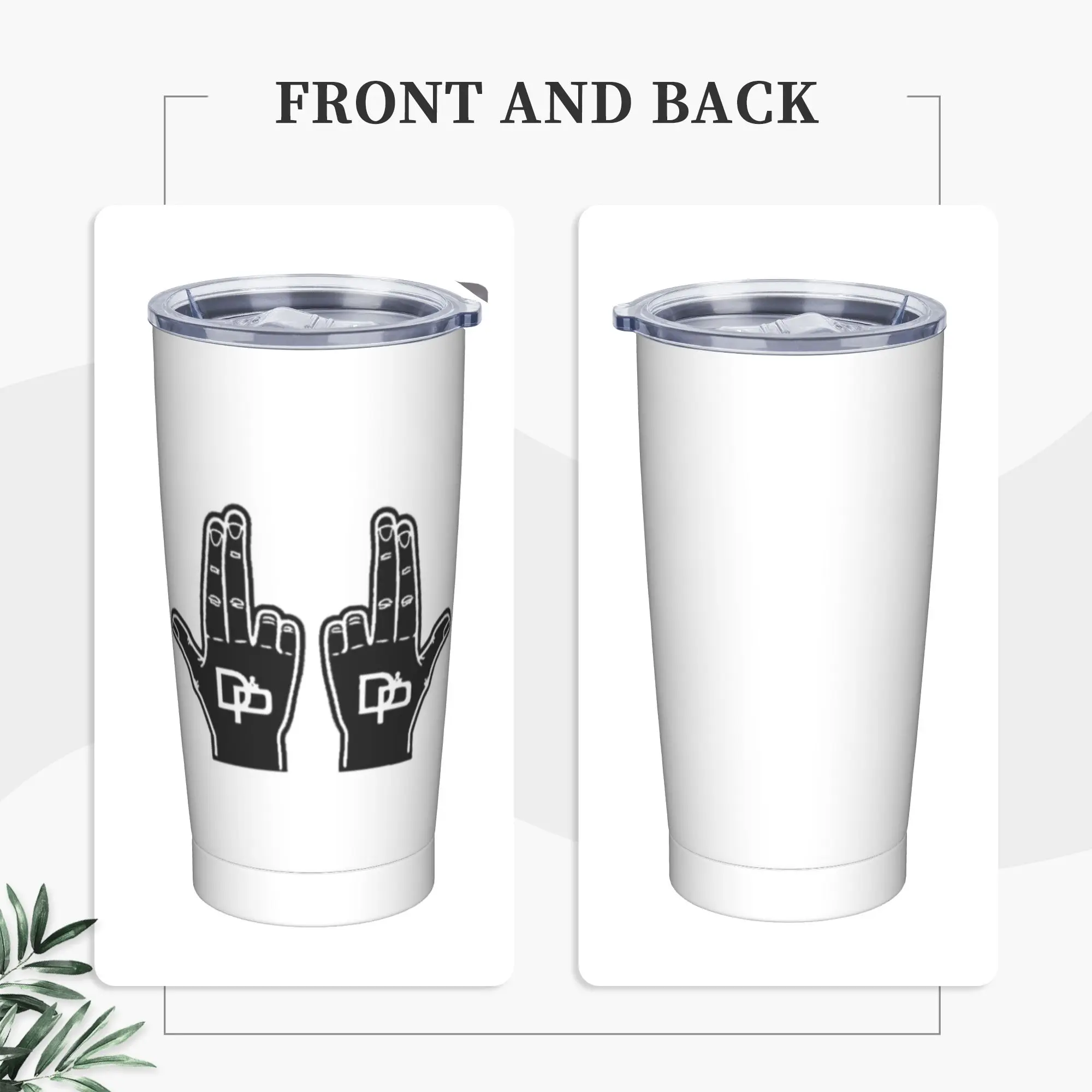 Stainless Steel Tumbler Jul DP Rapper Thermal Cups  Insulated Cold and Hot Car Mugs Travel Water Bottle
