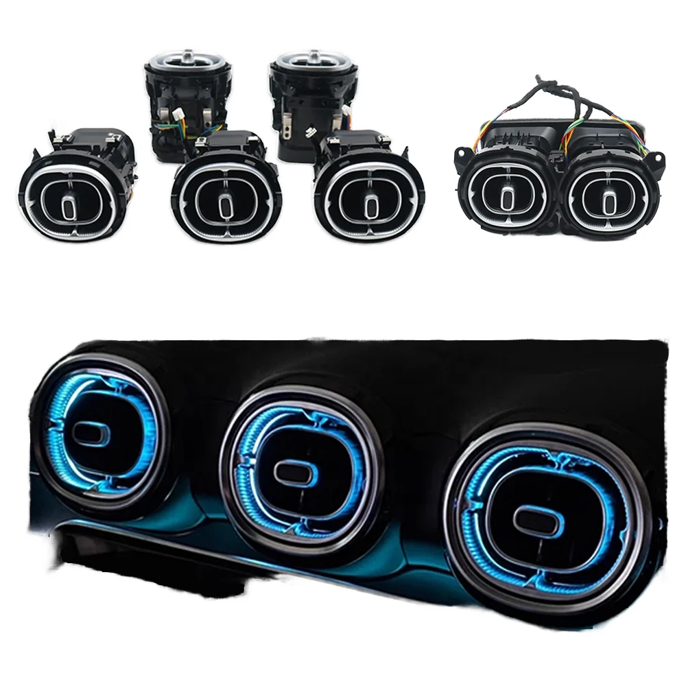 

STLFC-class W206 6V Turbine Air Condition Interior Decor 64 Colors Ambient Light for Mercedess-Benzs GLC X254