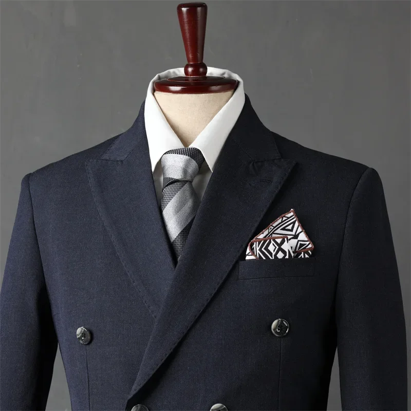 (114) Customized Men's New Formal Suit Fit Dress Business Groom Wedding