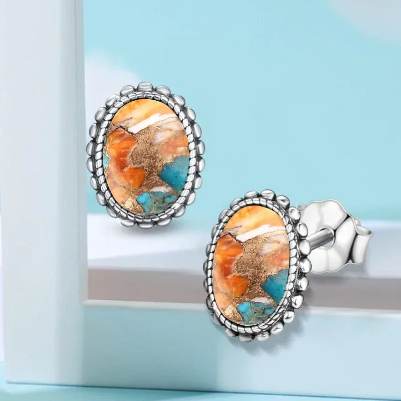 2pcs Fashionable and Exquisite Retro Bohemian Style Rotundity Earrings for Women Men Birthday Anniversary Gift Party Jewelry Lux