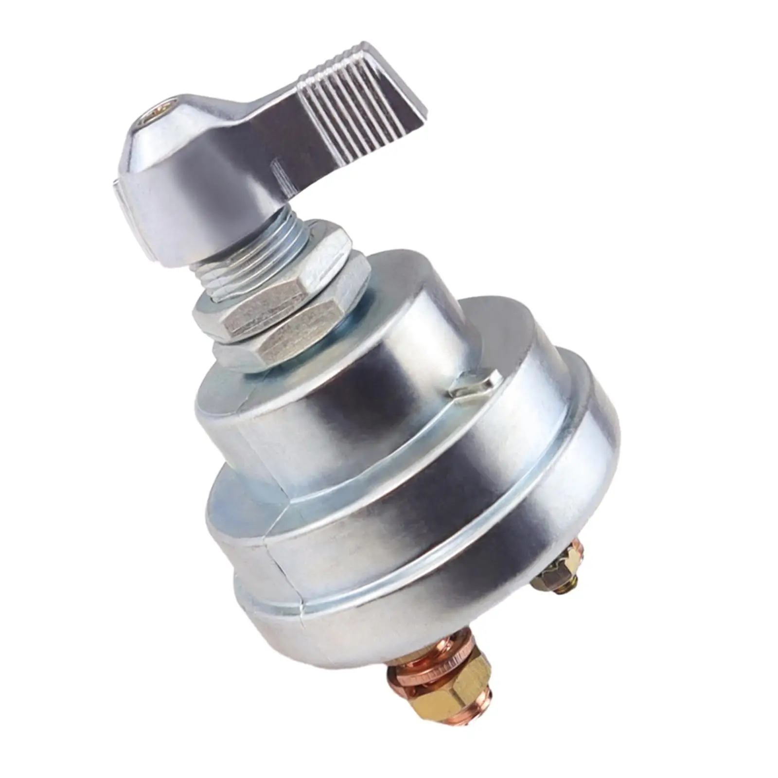 

Battery Power Cut Switch Metal Battery Cutoff Switch Battery Isolator Switch for UTV Yacht Disconnect Isolator RV Vehicles