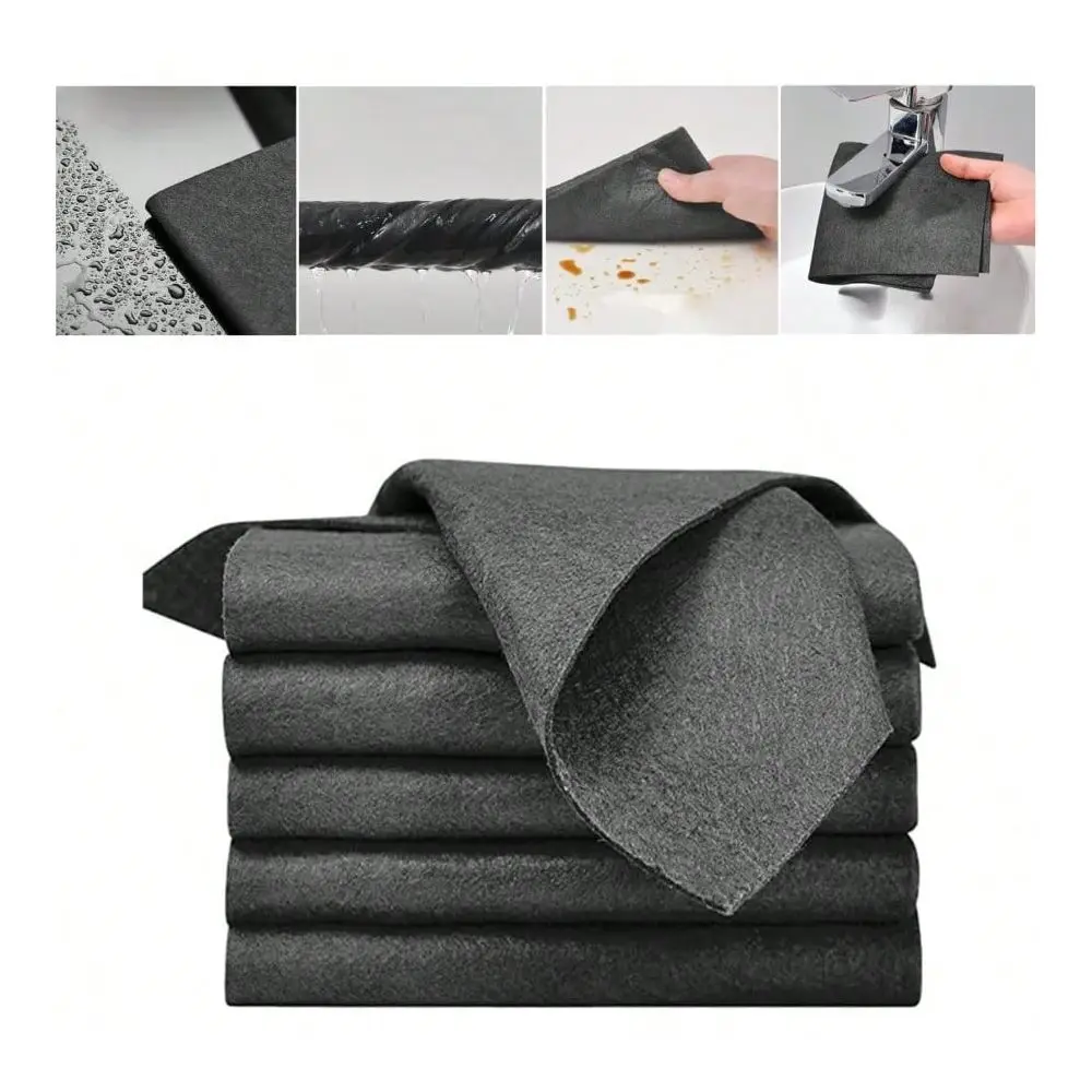 

Thickened Magic Cleaning Cloth Reusable Microfiber Cleaning Rags For TV Windows Lint Free Odorl Hine Washable