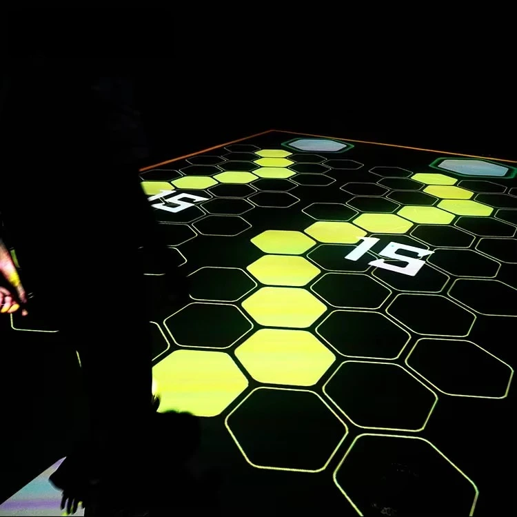 Custom Interactive led Floor Motion Sensor Game For School Playground Kids Activity