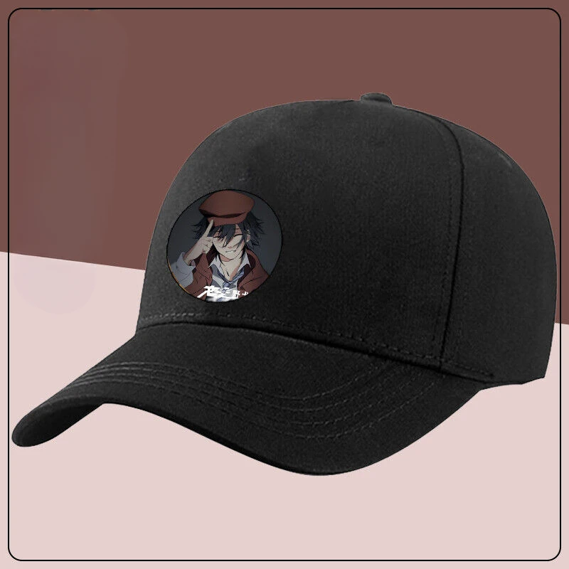 Bungo Stray Dogs Anime Cap Hat Peaked Sap Cosplay Student Cute Baseball Gift #4