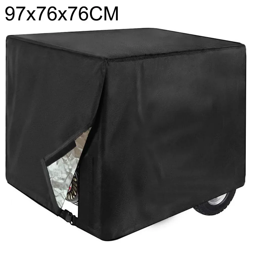 

4 Sizes Generator Cover Windproof Protective Cover Waterproof Oxford Cloth Multipurpose Cover Engine Hood Protection