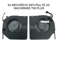 Laptop Cooling Fan for MECHREVO X8TI-Plus 7E X3, MACHENIKE T90 PLUS CPU Cooler Radiator GK7CN6S THER7GK7C6 EG75070S1-C460-S99