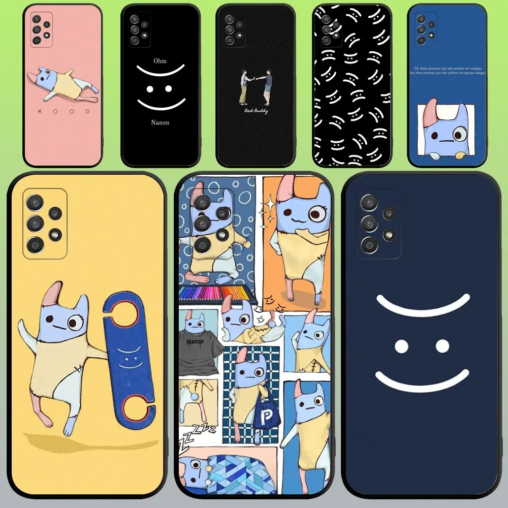 Bad Buddy Nong Nao Doll Phone Case For Samsung Galaxy A20,A21s,A22,A31,A32,A52,A53,A72,73,A80,A91 Soft Black Cover