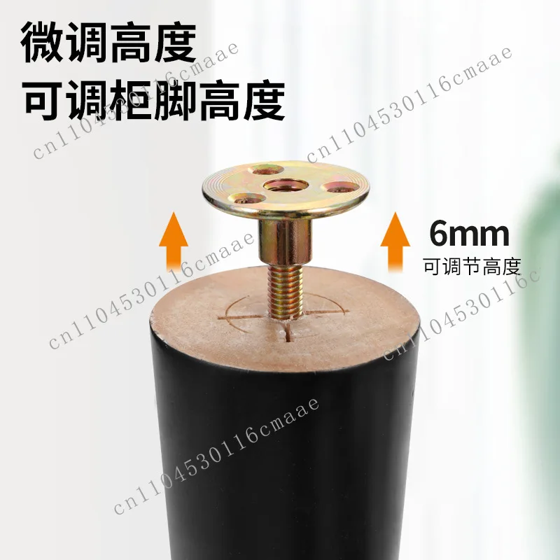 Direct supply Solid wood furniture Support feet Wooden craft oak sofa feet Coffee table TV cabinet Support wooden feet