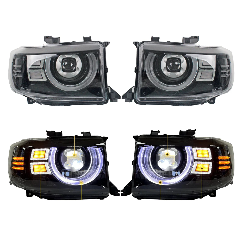 LED Headlight Front Lamp for Toyota Land Cruiser 70 75 76 77 78 79  LC70/76/79/77 FJ75 Accessories