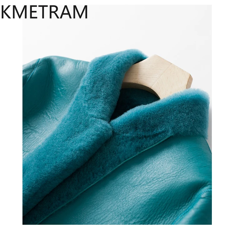 سترة نسائية من صوف ميرينو 100% مصنوعة من جلد الغنم مزدوجة الوجه معطف فرو حقيقي طويل قابل للعكس ملابس نسائية شتوية 2025 schuba femenska