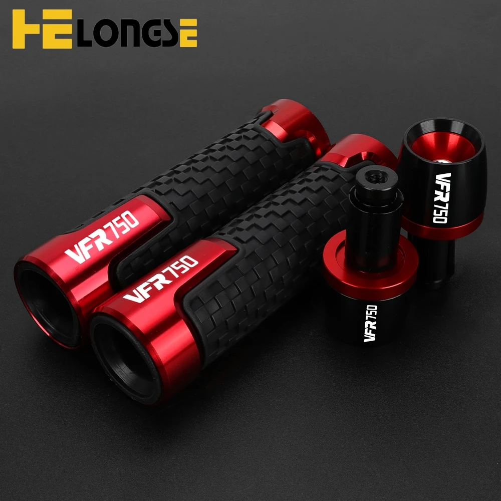 

7/8'' 22MM Motorcycle Handlebar Grip Ends Plugs Handle Bar Caps Cover For HONDA VFR750 VFR750F VFR750R VFR 750 F/R 1986-2026