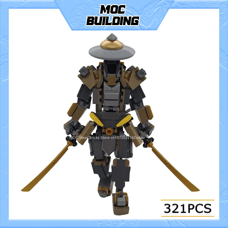 

MOC Building Blocks Classics Game Series Combat Warrior Model Creative Toys DIY Assemble Bricks Collection Display Xmas Gifts