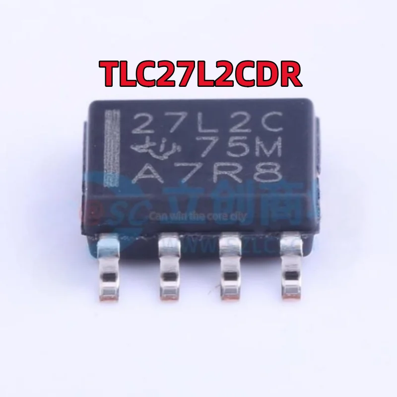 

100 PCS / LOT New TLC27L2CDR SOP-8 patch precision amplifier IC chip screen printing 27L2C original in stock