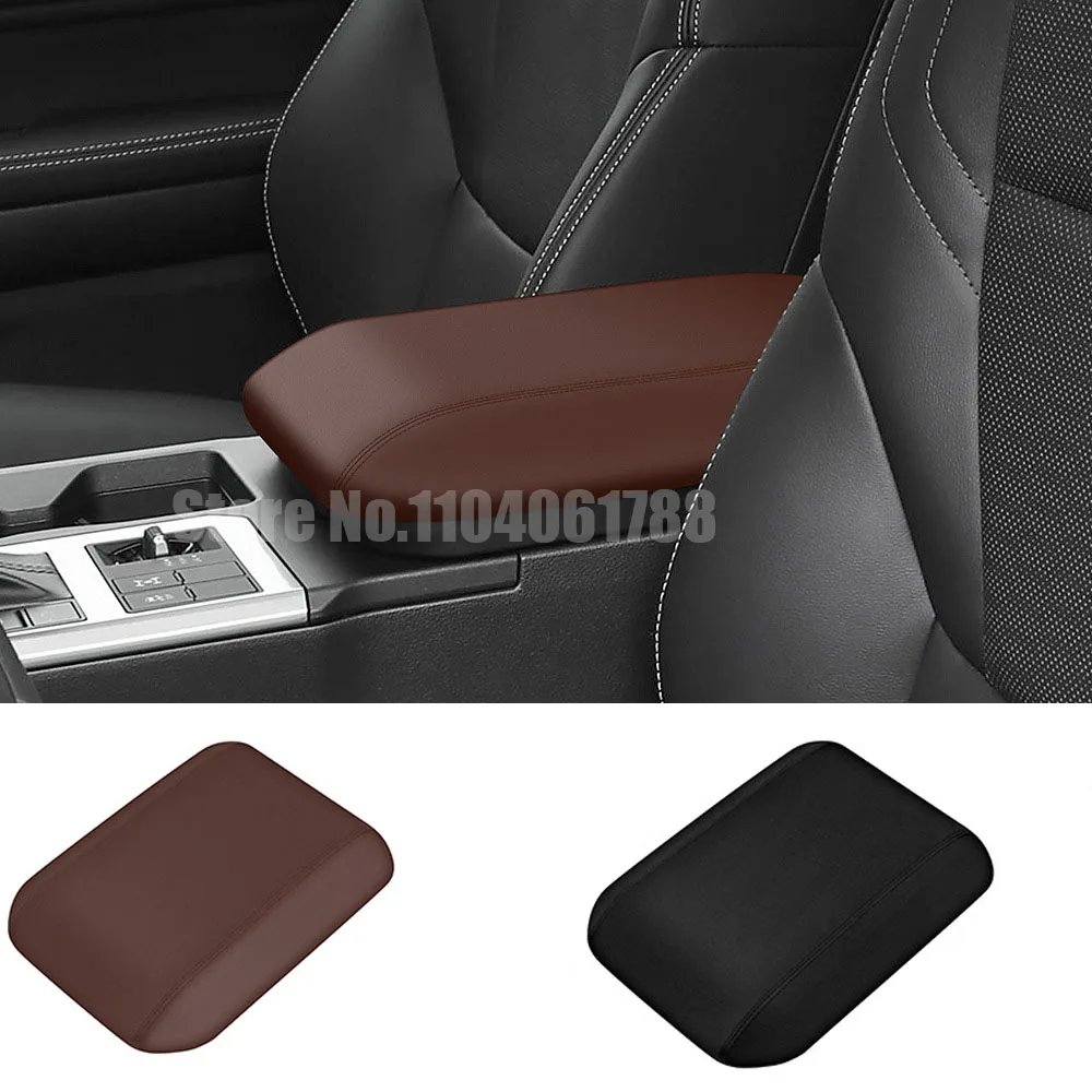 

Center Console Armrest Box Cover Pad For 2024 Toyota Land Cruiser 250 Prado Cover LC250 PU Leather Anti-Scratch Armrest Cushion