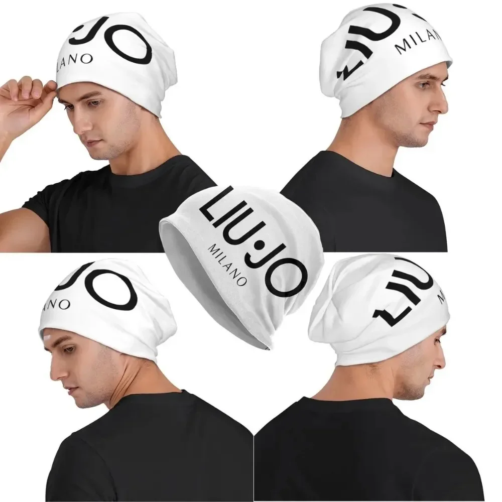 أزياء السترة قبعة ليو جو شعار قبعة قبعة الشتاء للجنسين قبعات بونيه