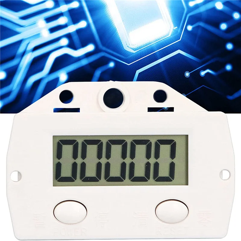 Promotion! 3X 5 Digit Electronic Digital Display Counter Proximity Industrial Magnetic Sensor Switch Punch Counter B