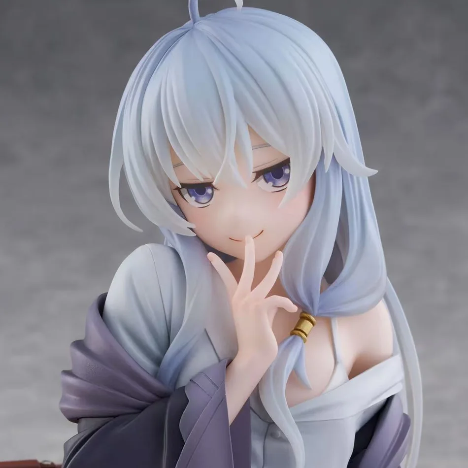 New Anime Wandering Witch: The Journey Of Elaina 20cm Elaina PVC Action Figure Model Toys For Kids Birthday Gift