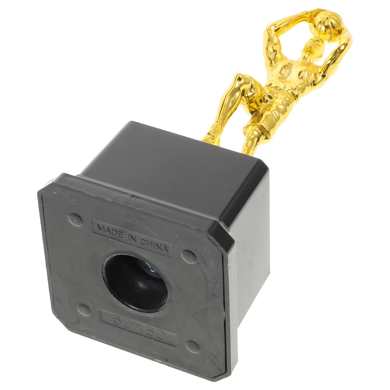 

Basketball Trophy Gold-Look Plastic Build High Durability Award for Tournament Games Team Participants Competition Prize