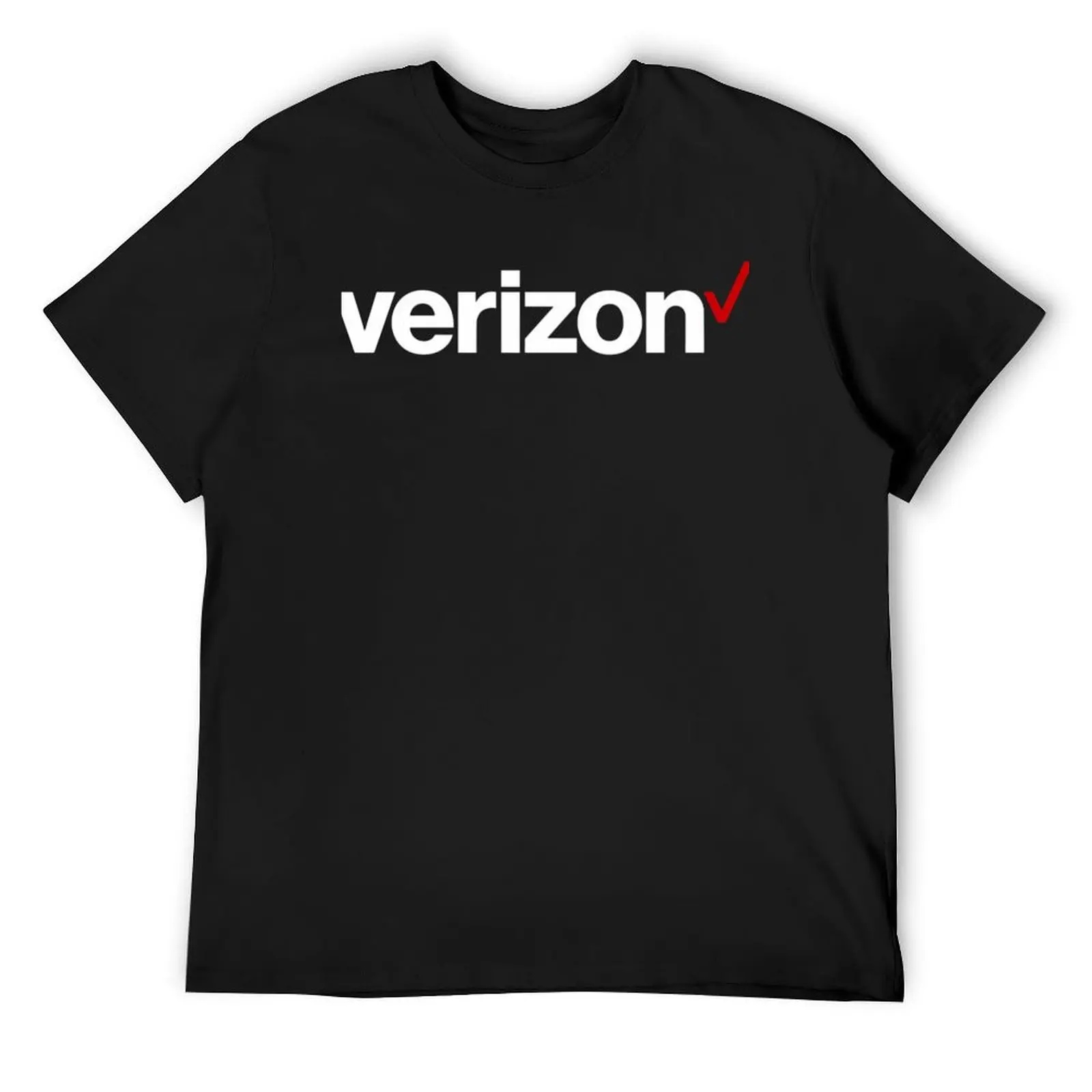 

Футболка с логотипом Verizon Merchandise, корейские модные мужские хлопковые футболки с рисунком