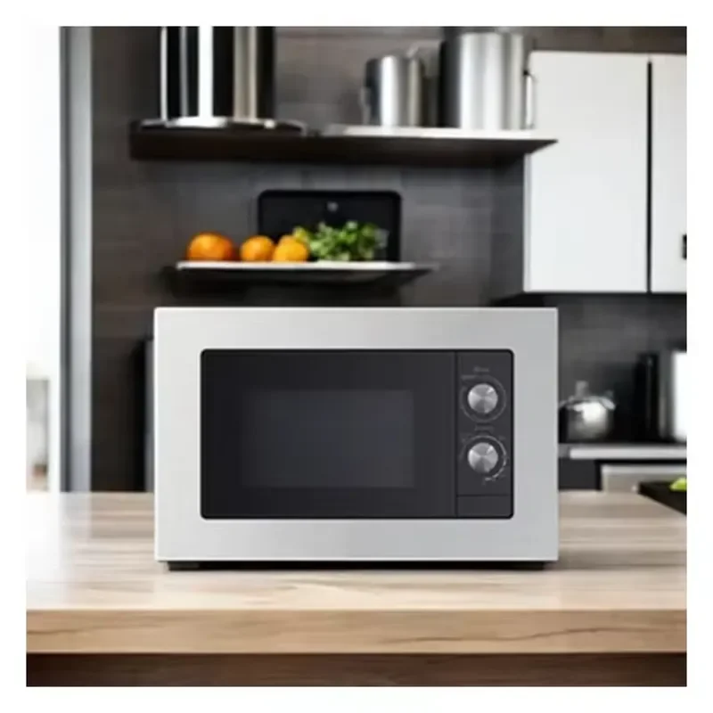 20L Digital Microwave Oven Electric Mini Countertop Heating Appliance Glass Door Kitchen Home Commercial Use Compact Design