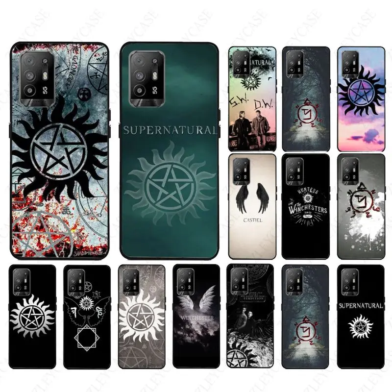 funda Supernatural soft shell Phone cover For OPPO A94 A74 A9 A5 A53 A73 2020 A57 A76 A96 4G A54 A78 A95 A98 A72 5G Cases coque