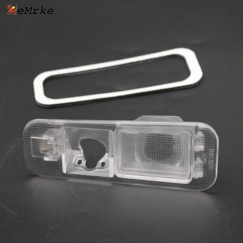 EEMRKE Car Backup Camera Bracket for KIA Rio JB / Rio Sedan QB CIS-spec Replace License Plate Lights Housing Camera Holder