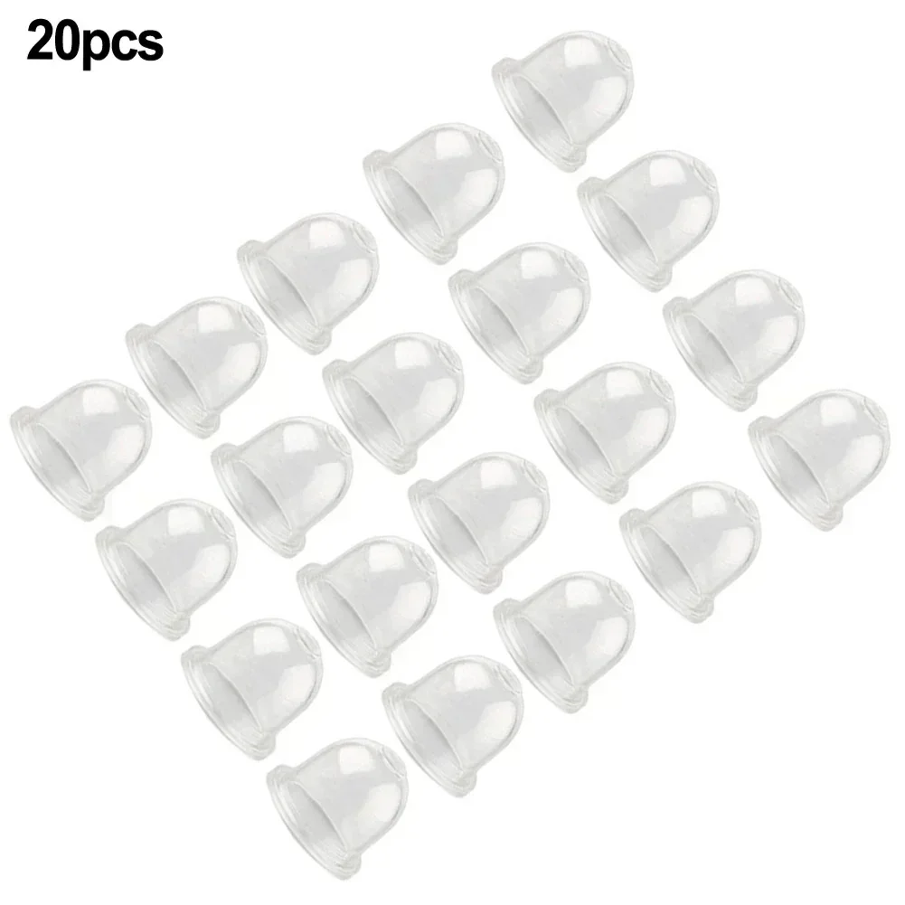 20pcs Carburetors Primer Bulbs 19x22mm For Echo Gas Blowers For Echo Gas String Trimmer Replacement String Trimmer Parts