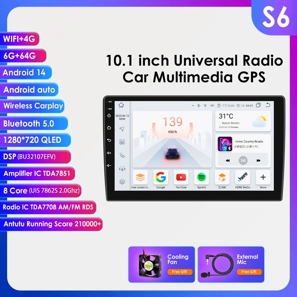 Hizpo Universal Car Radio 2Din 9